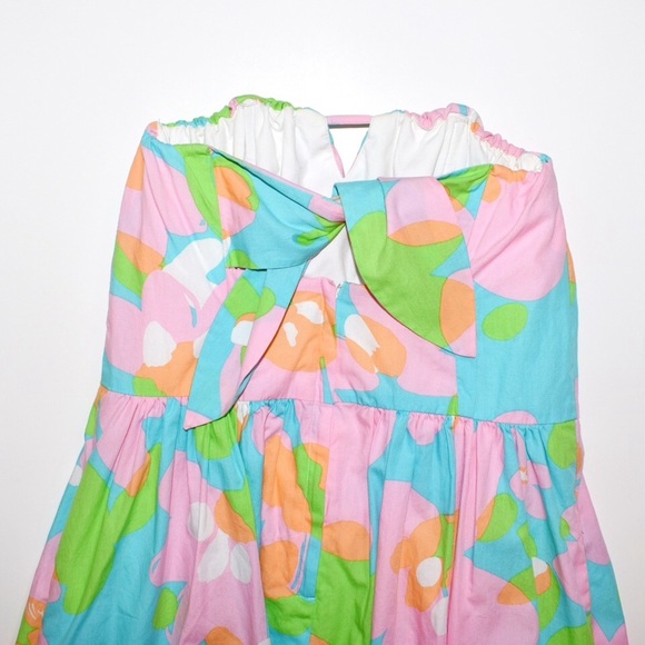 Lilly Pulitzer Richelle Floral Dress Shorely Blue - Picture 8 of 9